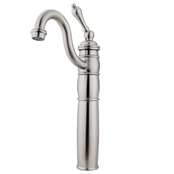 Vessel Sink Faucet, Brushed Nickel